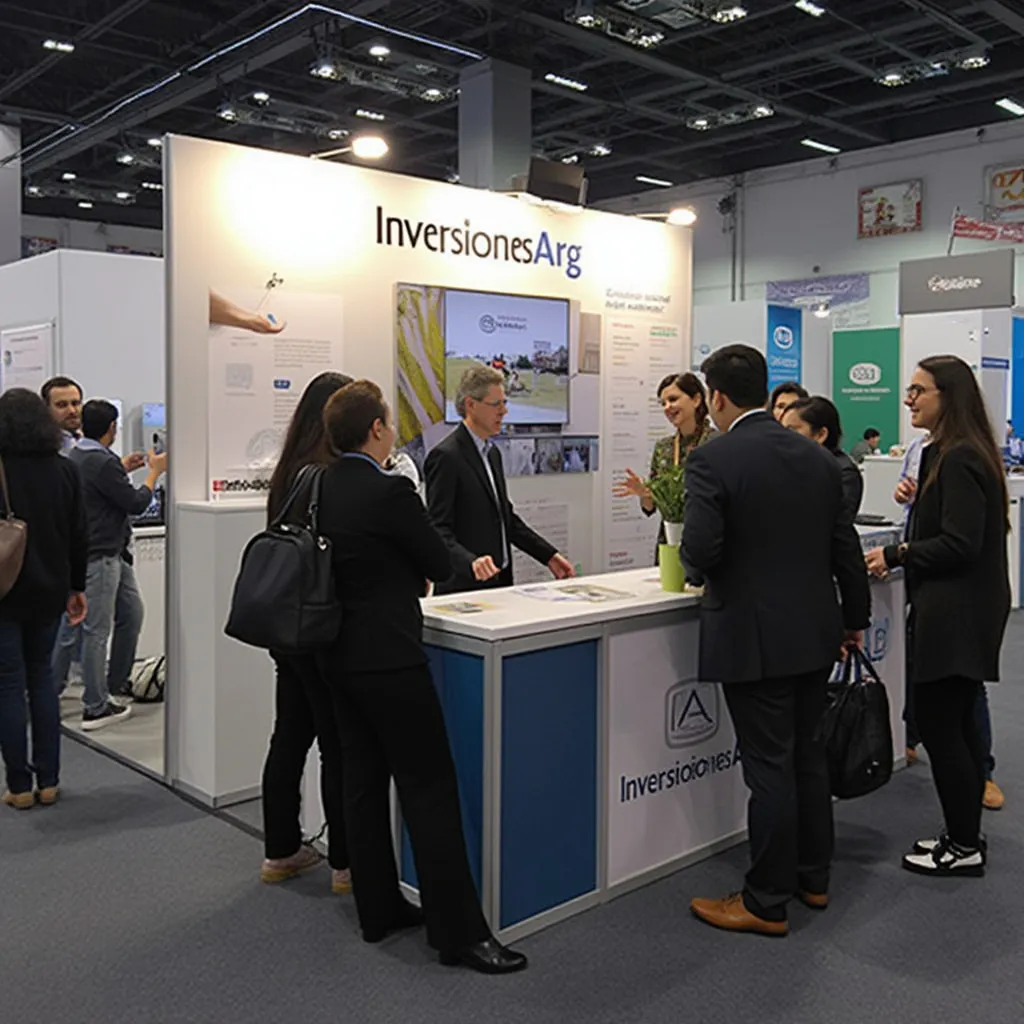 Participación en feria financiera